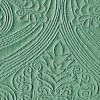 Collections Etc Luxe Textured Diamond Design Scalloped Edge Oversize Bedspread - 3 of 3