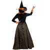 HalloweenCostumes.com Adult Sparkling Orange Witch - 4 of 4