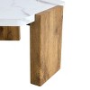 FURNIinspire Coffee Tables 31 Inch Modern Hexagonal Coffee Table, Accent Table Sofa Table, Living Room Furniture, Multicolored, 31"*27.4"*13.6" - 4 of 4