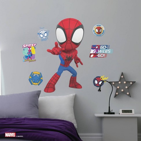 Marvel Superheroes Avengers Wall Decal Spider-man Captain America Iron Man  Hulk