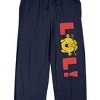 Mr. Men And Little Miss Classic LOL Men's Navy Sleep Pajama Pants - 2 of 4