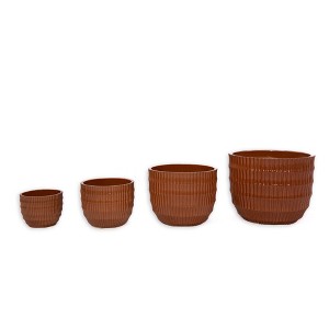 KTMBDW Plant Pots, Ceramic Planters with Drainage Holes,Nursery Planting Pot for Indoor Out Door Plants - 1 of 4