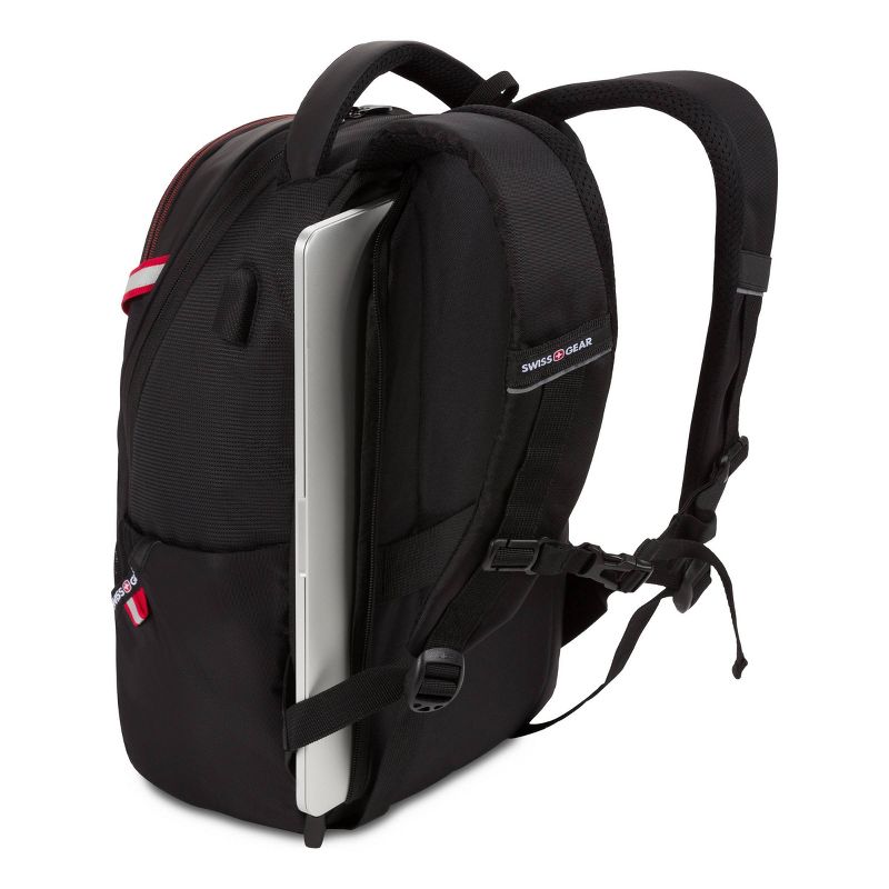SWISSGEAR Core Travel 17&#34; Backpack - Black, 4 of 12