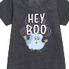 - SpongeBob SquarePants - Hey Boo Graphic Short Sleeve Fleece Dress - 2 of 4