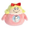 Aurora Small Shaker Cindy Lou Who Dr. Seuss Whimsical Stuffed Doll Pink 8" - 2 of 4