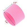 Unique Bargains Silicone Heat-Resistant Reusable Nonslip Water Bottle Mug Cup Sleeves - 2 of 3