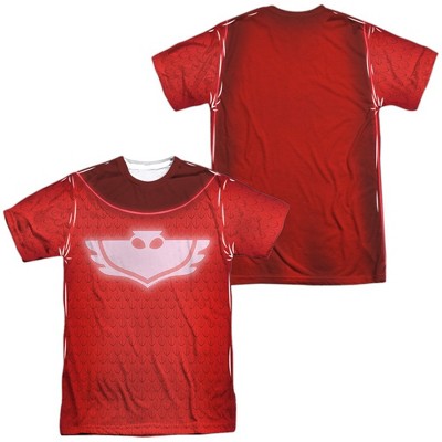 Popfunk PJ Masks Owlette Suit Front-Back Print Adult Sublimated Costume T-Shirt