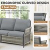 Buenhomino Outdoor PE Wicker Patio Furniture Sets – Swivel Chairs, Sofas, Ottomans & Tables with Weather-Resistant Cushions - 4 of 4