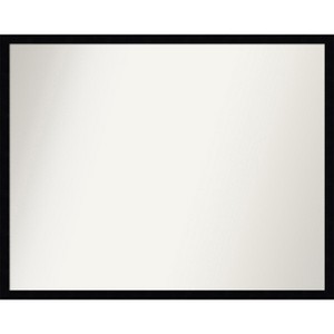 Amanti Art Svelte Non-Beveled Wood Bathroom Wall Mirror Wall Mirror - 1 of 4