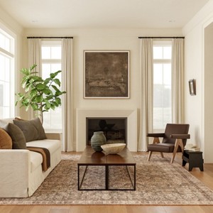 Nuloom Hillstone Collection Calianna Traditional Vintage Medallion Area Rug - 1 of 4