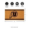 Evergreen University of Utah Logo Natural Coir 28 x 16 Inches Indoor Outdoor Doormat - image 2 of 4