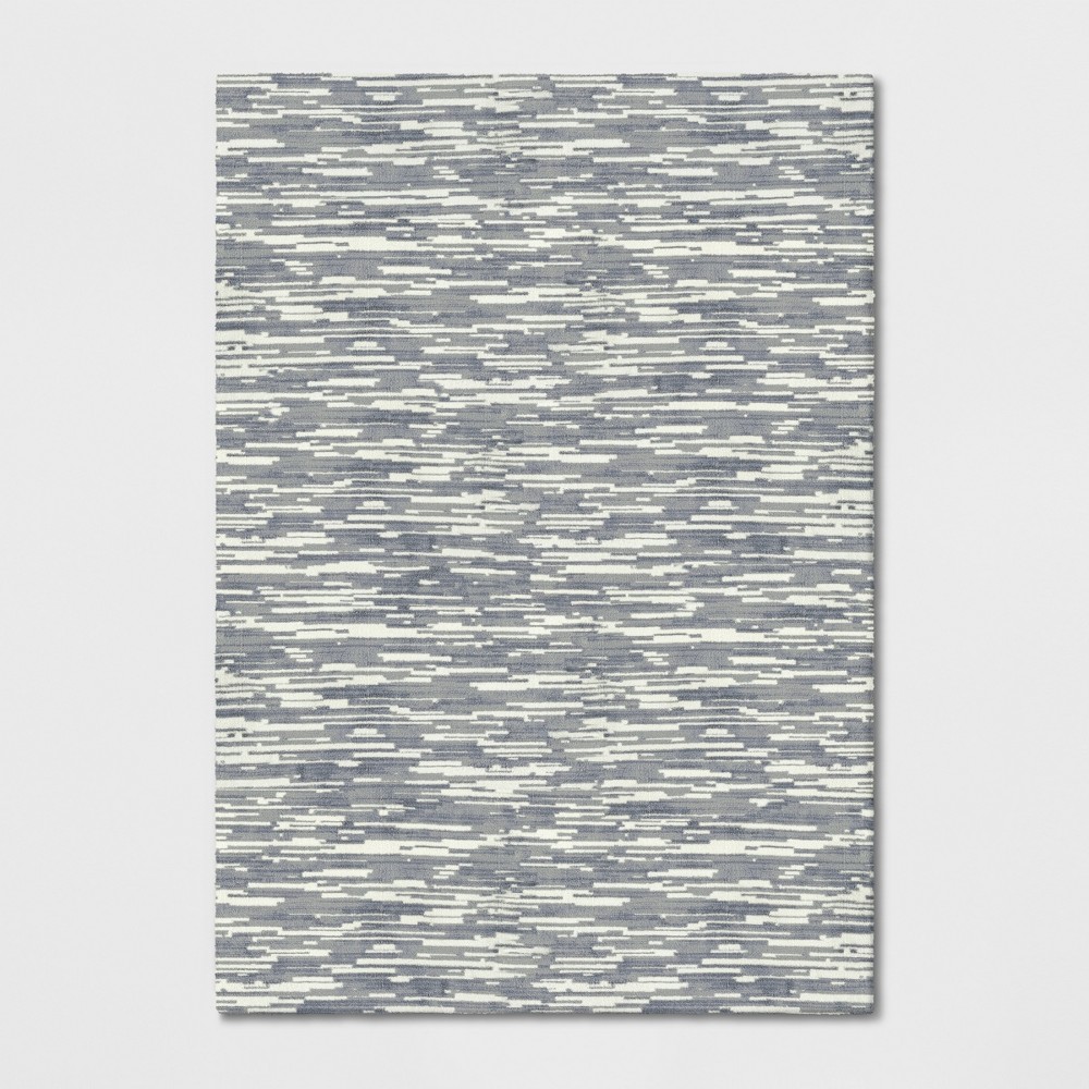 7'x10' Microplush Lines Area Rug Gray - Project 62 was $249.99 now $124.99 (50.0% off)