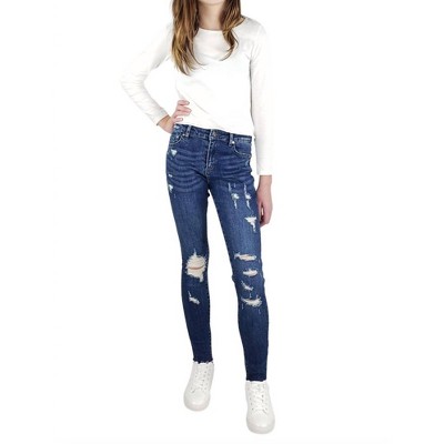 Girl High Rise Skinny Jean - tractr