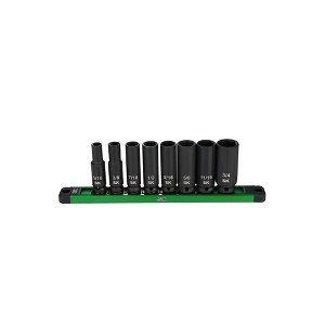 SK Hand Tools SK01350 8 Piece 3/8in Impact Deep Socket Set-SAE - 1 of 1