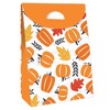 Big Dot of Happiness Fall Pumpkin - Halloween or Thanksgiving Gift Favor Bags - Party Goodie Boxes - Set of 12 - 3 of 4