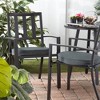 Kensington Garden 2pc 18" Round Outdoor Chair Pad - 2 of 4