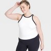 Women's High Neck Racerback Tank Top - All In Motion™ - 3 of 3