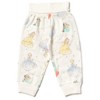 Disney Minnie Mouse Princess Little Mermaid Cinderella Belle Jasmine Baby Girls 2 Pack Pants Newborn to Infant - 2 of 4