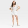 Women's Leisure Studio Mid-Rise Pull-On Shorts - Universal Thread™ - 3 of 3