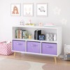 Dexmalle Kids bookcase with Collapsible Fabric Drawers - 4 of 4