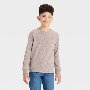 Boys' Long Sleeve T-Shirt - Cat & Jack™ - 1 of 3