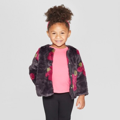 faux fur jacket target