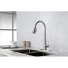ALEXOUN  High Arc Single Handle Kitchen Sink Faucet with Deck Plate - 4 of 4