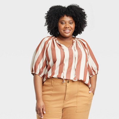 Женский топ Knox Rose с V-образным вырезом и коротким рукавом, базовый U-образный подол, эластичные манжеты