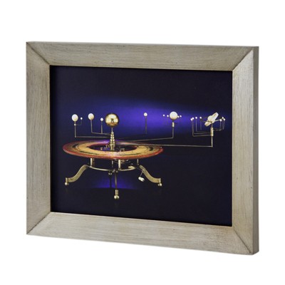 VisioGear Rectangular Wall Art with Frame, Home Decor for Living Room Bedroom Office, Multicolored, 19.5"*15.5"*1.2"