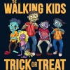 Men's Design By Humans The Walking Kids Trick Or Treat Halloween Gift By MONSTERVILLE T-Shirt - 2 of 4