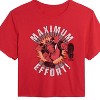 Women's - Marvel - Deadpool Maximum Effort Cropped Graphic T-Shirt - 2 of 4