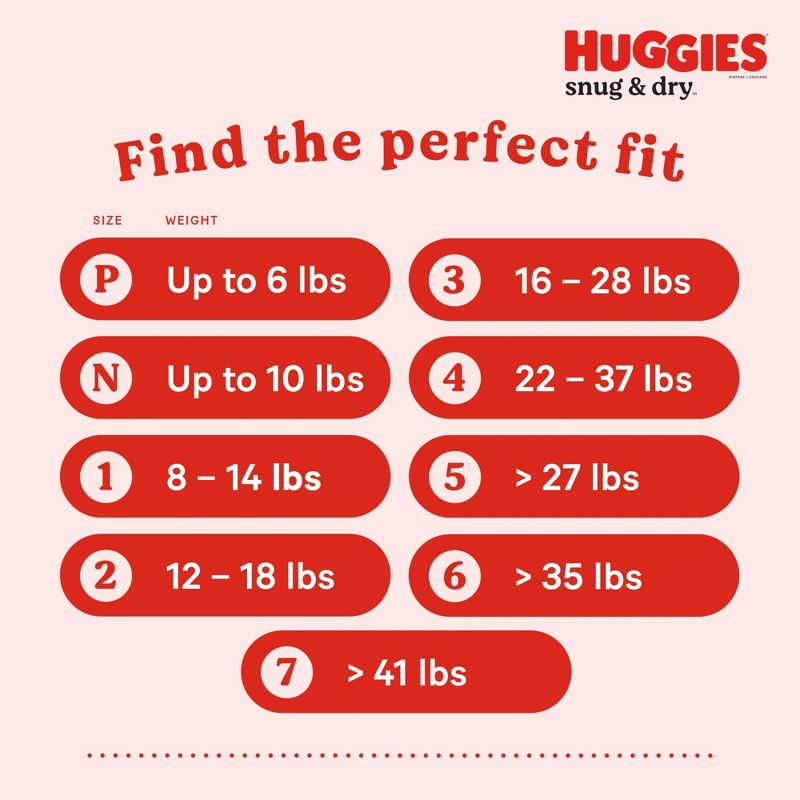 Huggies Snug & Dry Baby Disposable Diapers – (Select Size and Count), 4 of 20