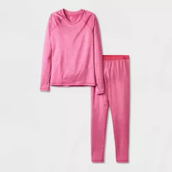 Girls' 2pk Thermal Set - All in Motion™ Pink