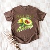 Simply Sage Market Farm Fresh Avocado Watercolor Garment Dyed Tee - 3 of 4