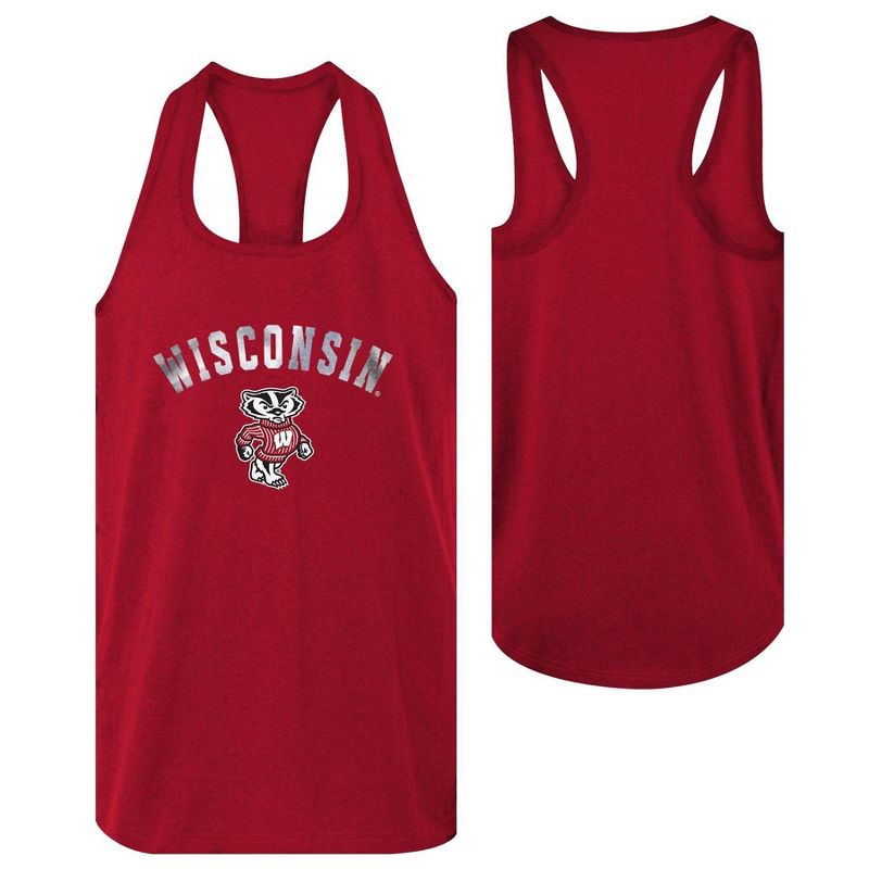 NCAA Wisconsin Badgers Girls&#39; Tank Top, 1 of 4