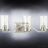 Urban Ambiance Luxury Contemporary Bath Light 8''H x 24''W,  Brushed Nickel Finish,  Mesa Collection, UHP4362 - 4 of 4