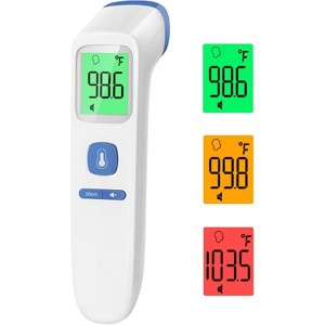 No-Touch Thermometer for Babys, Kids, and Adults, Digital with Fever Alarm, 1 Second Fast Result,  Easy to use, 2 in 1 Mode - 1 of 4