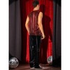 Lars Amadeus Men's Sparkle Slim Fit Shining Sleeveless Club See Through Tank Top - 3 of 4