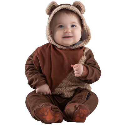 Jazwares Toddler Ewok Costume - Size 12-18 Months - Brown