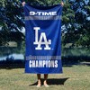 MLB Los Angeles Dodgers 2025 World Series Multi Champ Amplify Beach Towel 30 x 60 inches - 4 of 4