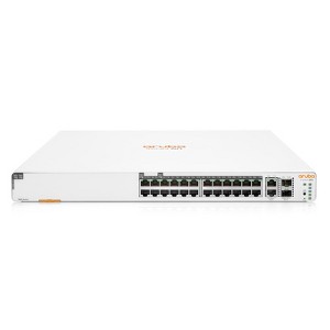 HPE Networking Instant On 1960 24G 20p Class4 4p Class6 PoE 2XGT 2SFP+ 370W Switch (JL807A#ABA) - 1 of 3