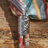 Park Designs Silver Latigo Napkin Ring Set of 4 - 2 of 3