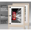 Americanflat 11x14 Light Wood Picture Frame 2 Pack with Shatter-Resistant Glass Cover - 11X14 Frame With Mat For 8X10 Inch Photos - 2 Pack - 4 of 4