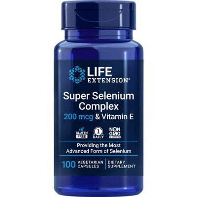Super Selenium Complex 200 mcg & Vitamin E by Life Extension  -  100 VegCap