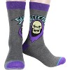 Masters Of the Universe Socks He-Man Skeletor Designs 5 Pack Adult Crew Socks - 4 of 4