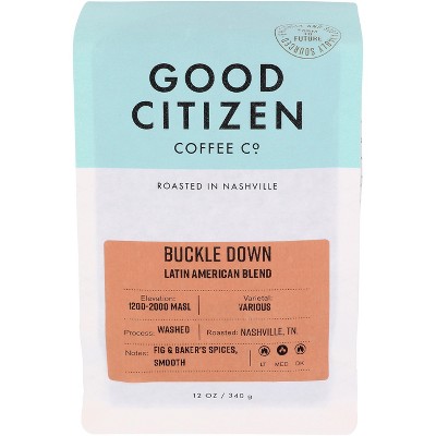 Good Citizen Coffee Co. Buckle Down Blend - Case of 6 - 12 oz