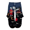 Skeleton Fireman and Haunted House Socks from the Sock Panda (Adult Large or Tween Size Small) - Great for Halloween - 4 of 4