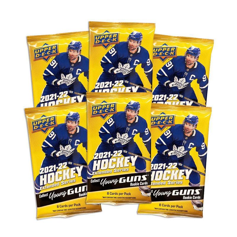 2021-22 Upper Deck NHL Extended Series Hockey Trading Card Blaster Box, 3 of 4
