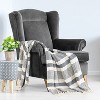 Americanflat Striped Throw Blanket for Couch in Black and White 50" x 60" - All Seasons Lightweight Cozy Soft Blankets & Throws for Bed and Sofa - 2 of 4