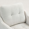 NicBex Chenille Accent Chair Upholstered Living Room Chairs with USB Port and Side Storage, Comfy Chair for Bedroom - 3 of 4